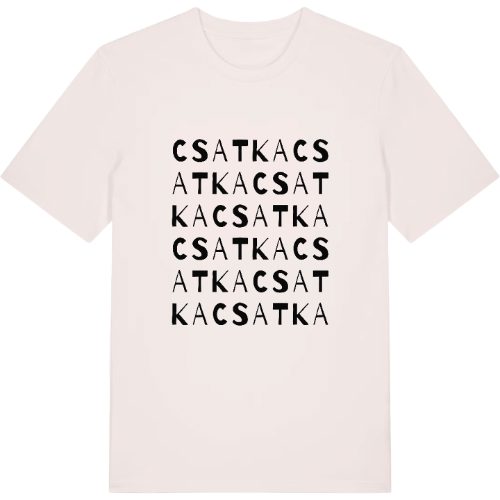 Csatka wordplay t-shirt – t-shirt from PinShirt