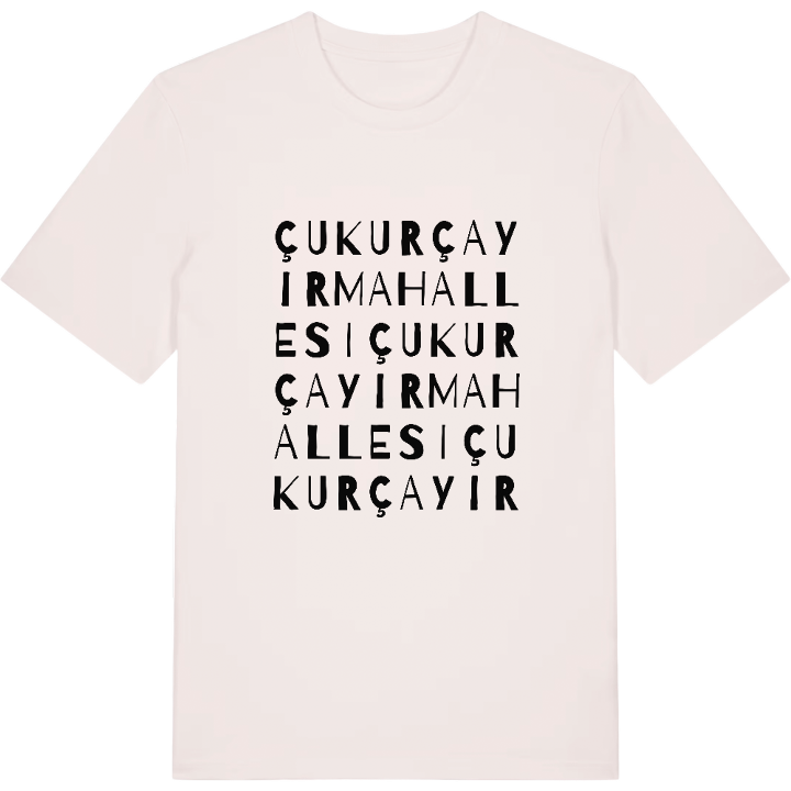 Çukurçayır Mahallesi wordplay t-shirt – t-shirt from PinShirt