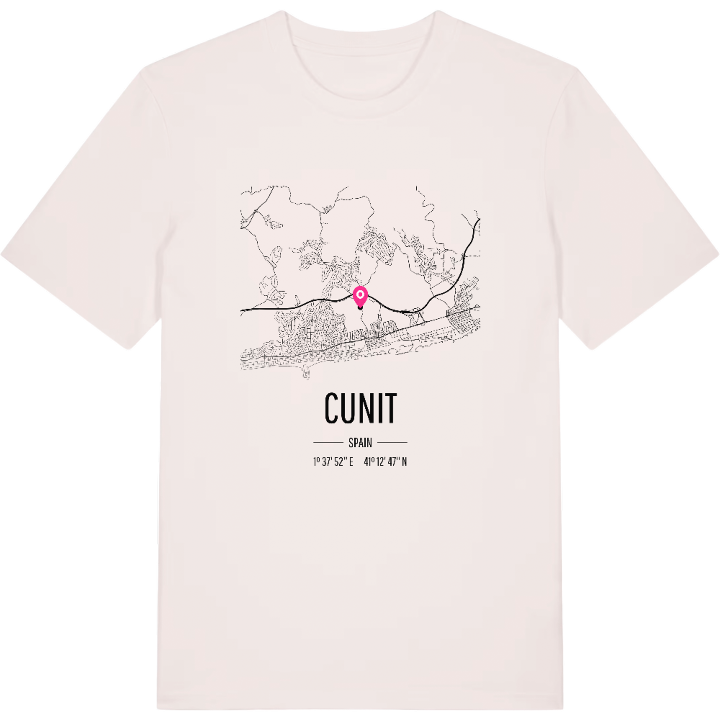 Cunit map t-shirt – t-shirt from PinShirt