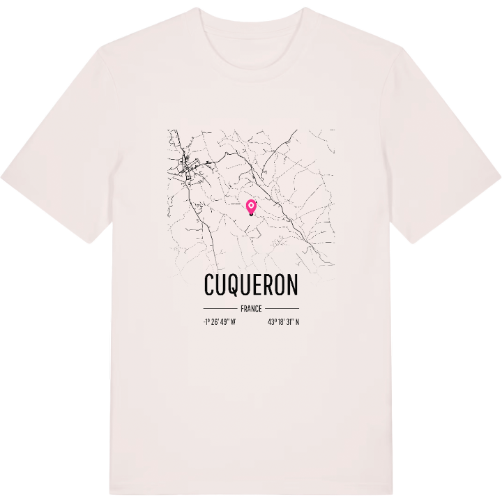Cuqueron map t-shirt – t-shirt from PinShirt