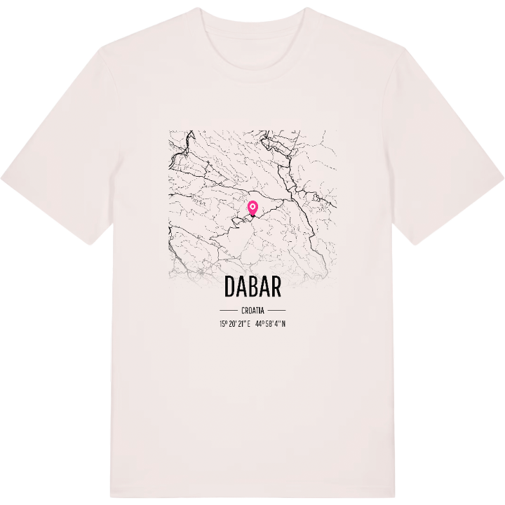 Dabar map t-shirt – t-shirt from PinShirt