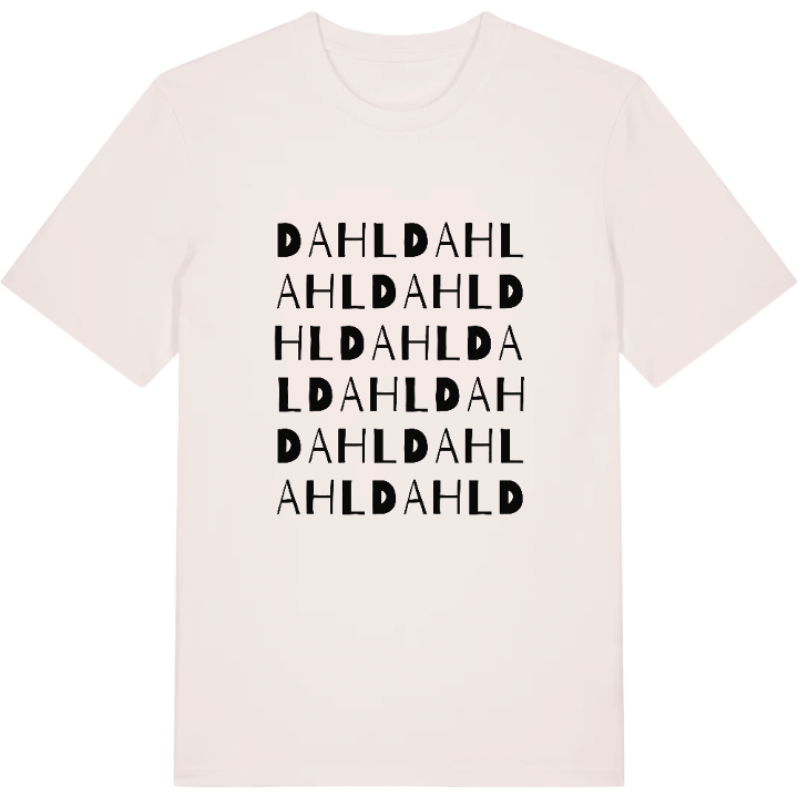 Dahl wordplay t-shirt – t-shirt from PinShirt