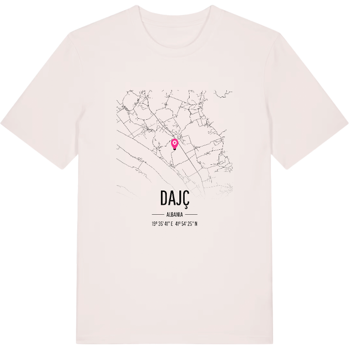 Dajç map t-shirt – t-shirt from PinShirt