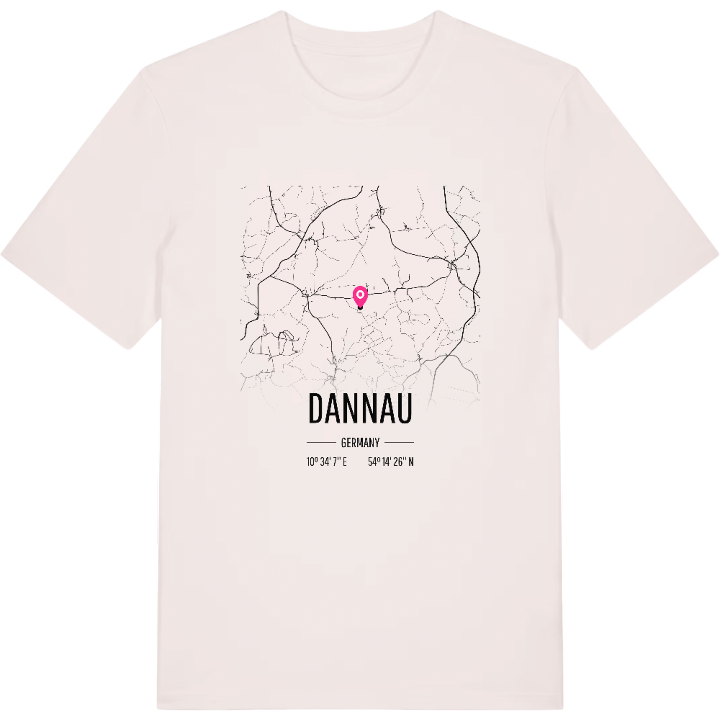 Dannau map t-shirt – t-shirt from PinShirt