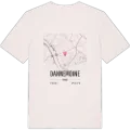 Dannemoine map t-shirt