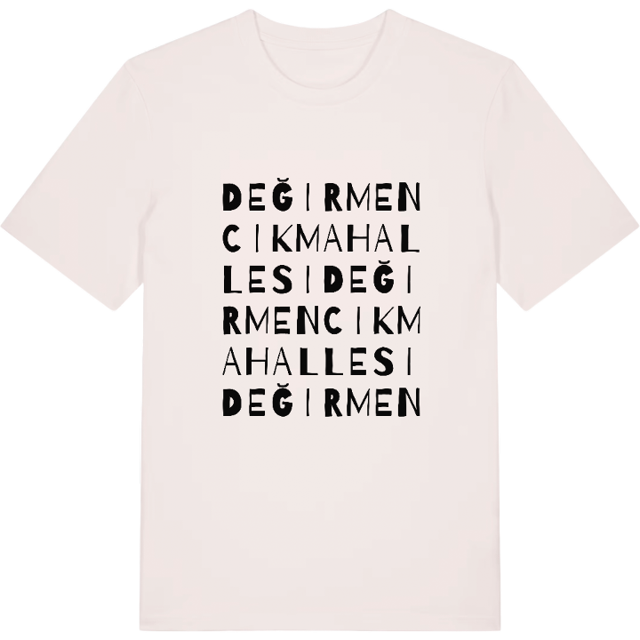 Değirmencik Mahallesi wordplay t-shirt – t-shirt from PinShirt