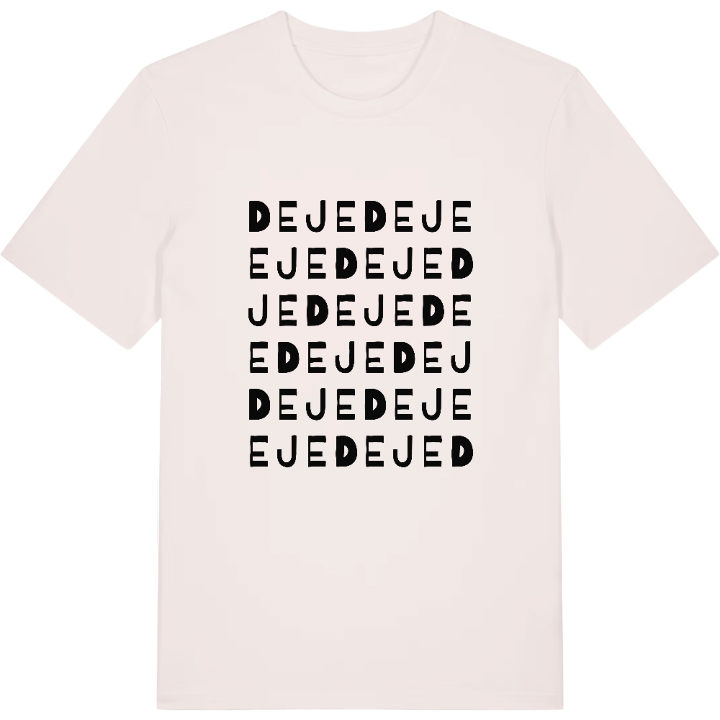 Deje wordplay t-shirt – t-shirt from PinShirt