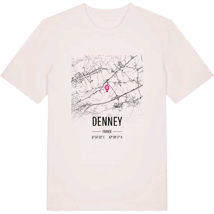 Denney map t-shirt – t-shirt from PinShirt
