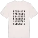 Dessauer Straße ordlek t-shirt