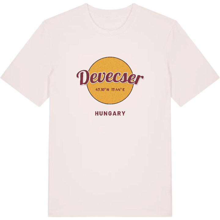 Devecser circle t-shirt – t-shirt from PinShirt
