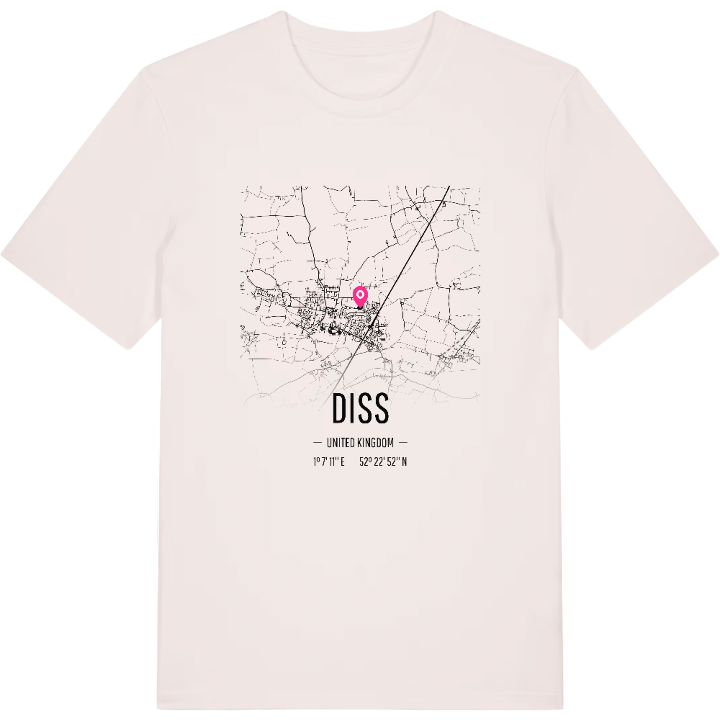 Diss map t-shirt – t-shirt from PinShirt
