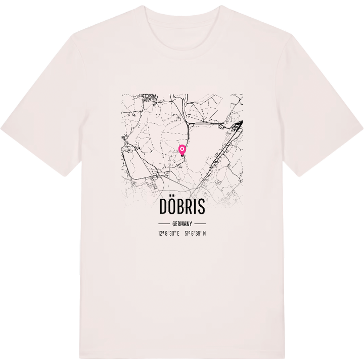 Döbris map t-shirt – t-shirt from PinShirt