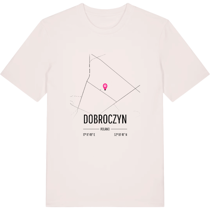 Dobroczyn map t-shirt – t-shirt from PinShirt