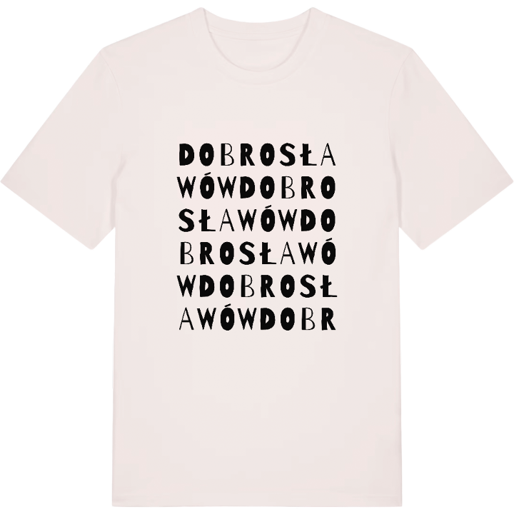 Dobrosławów wordplay t-shirt – t-shirt from PinShirt