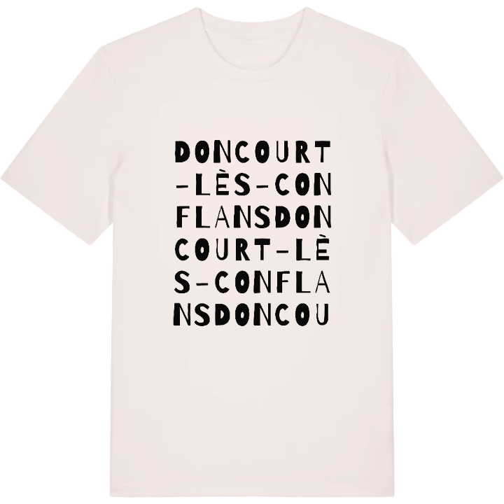 Doncourt-lès-Conflans wordplay t-shirt – t-shirt from PinShirt