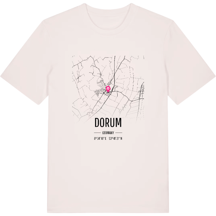Dorum map t-shirt – t-shirt from PinShirt