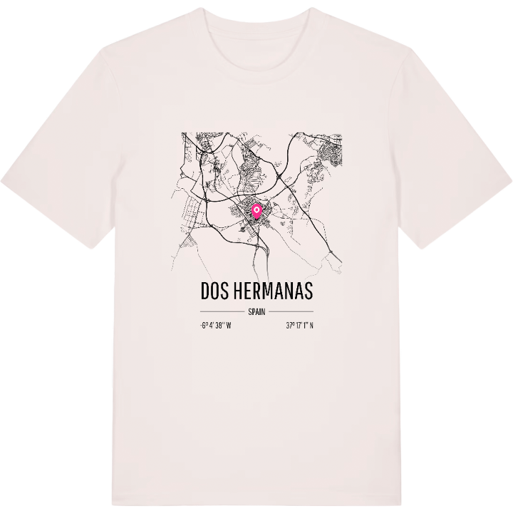 Dos Hermanas map t-shirt – t-shirt from PinShirt