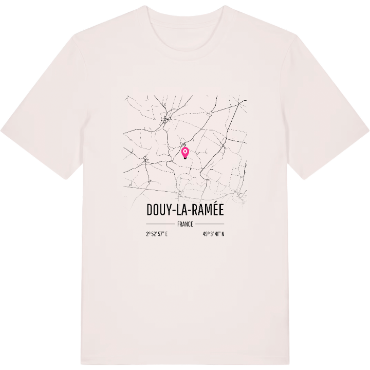 Douy-la-Ramée map t-shirt – t-shirt from PinShirt