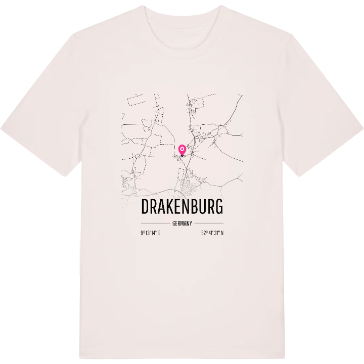Drakenburg map t-shirt – t-shirt from PinShirt