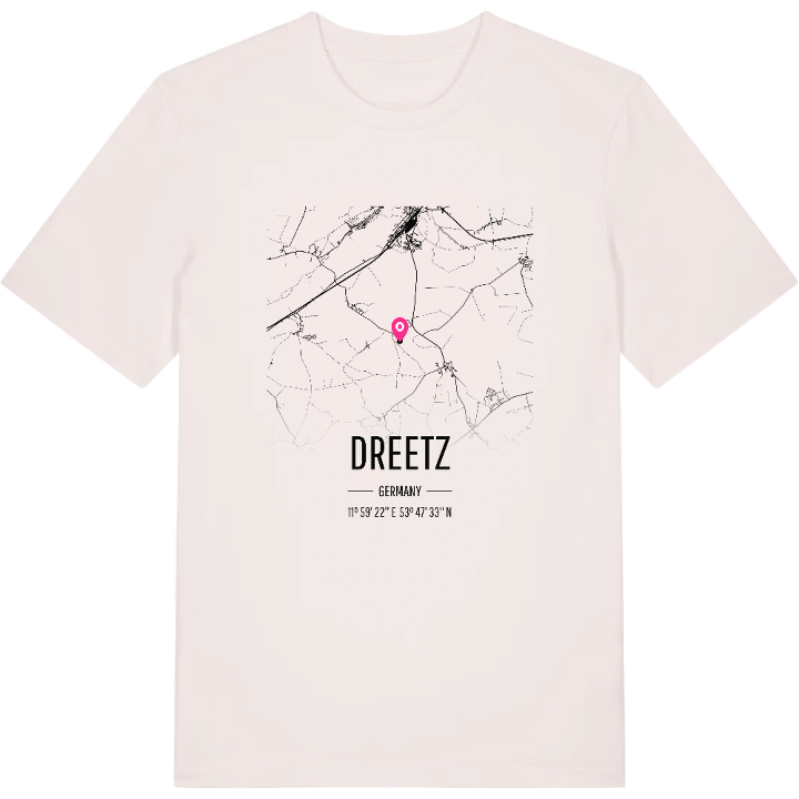 Dreetz map t-shirt – t-shirt from PinShirt