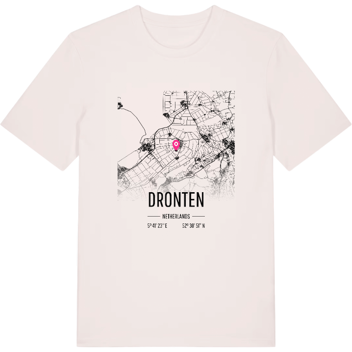 Dronten map t-shirt – t-shirt from PinShirt