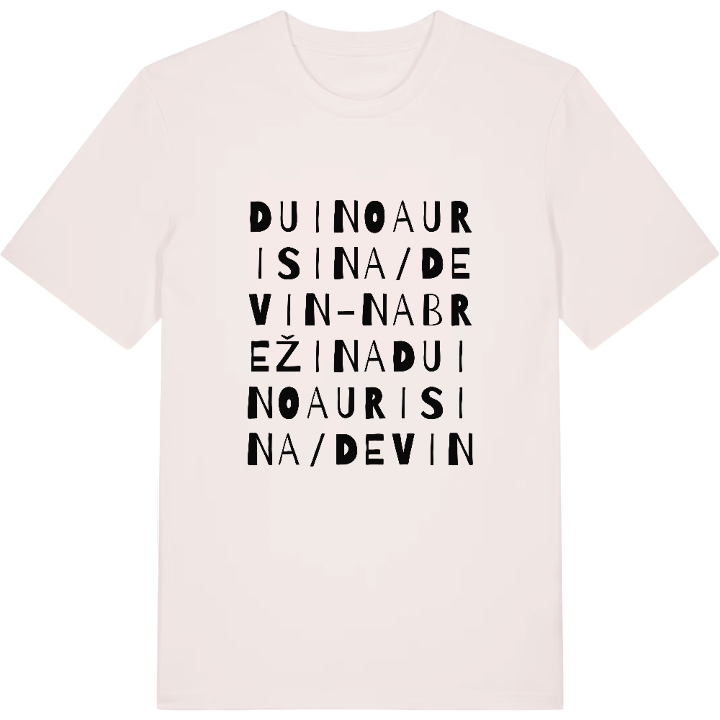 Duino Aurisina / Devin - Nabrežina wordplay t-shirt – t-shirt from PinShirt