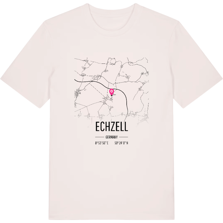 Echzell map t-shirt – t-shirt from PinShirt