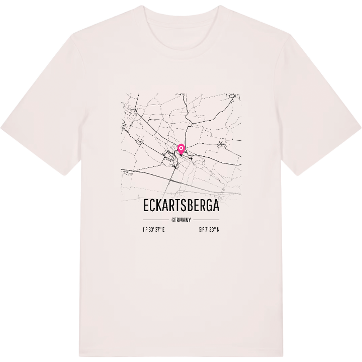 Eckartsberga map t-shirt – t-shirt from PinShirt