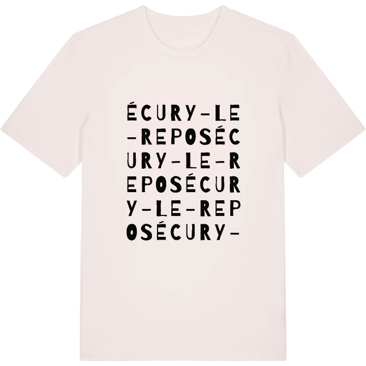 Écury-le-Repos wordplay t-shirt – t-shirt from PinShirt