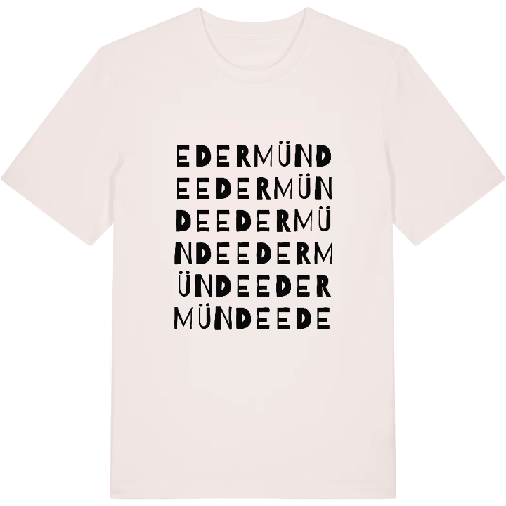Edermünde wordplay t-shirt – t-shirt from PinShirt