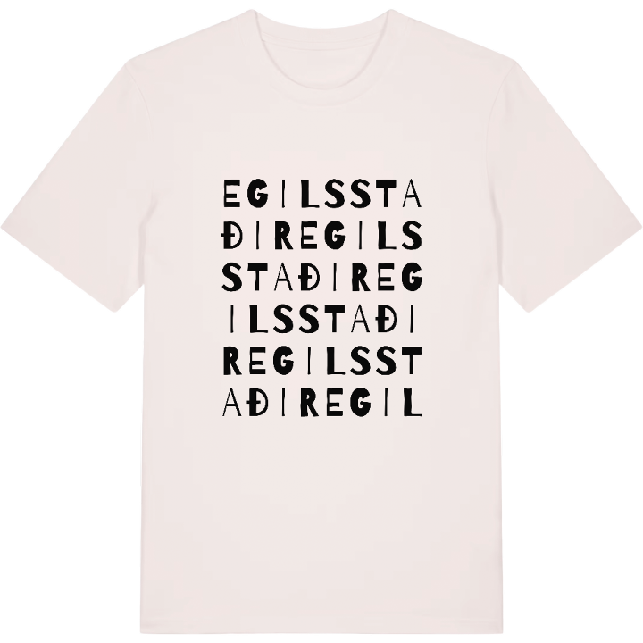Egilsstaðir wordplay t-shirt – t-shirt from PinShirt