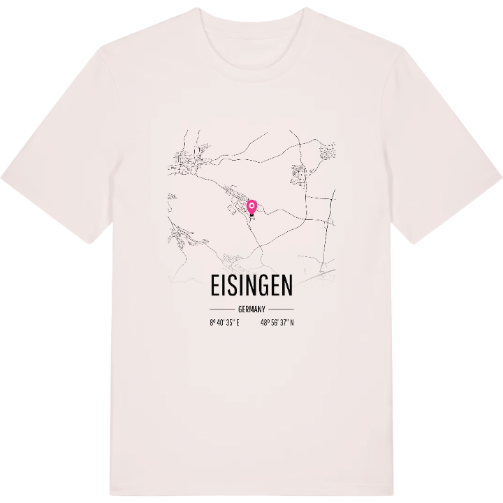 Eisingen map t-shirt – t-shirt from PinShirt