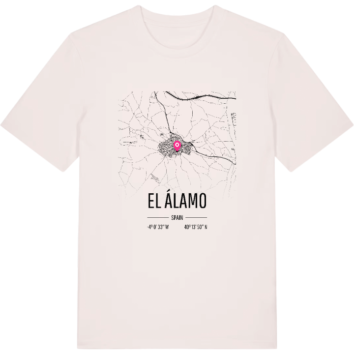 El Álamo map t-shirt – t-shirt from PinShirt