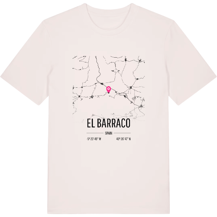 El Barraco map t-shirt – t-shirt from PinShirt