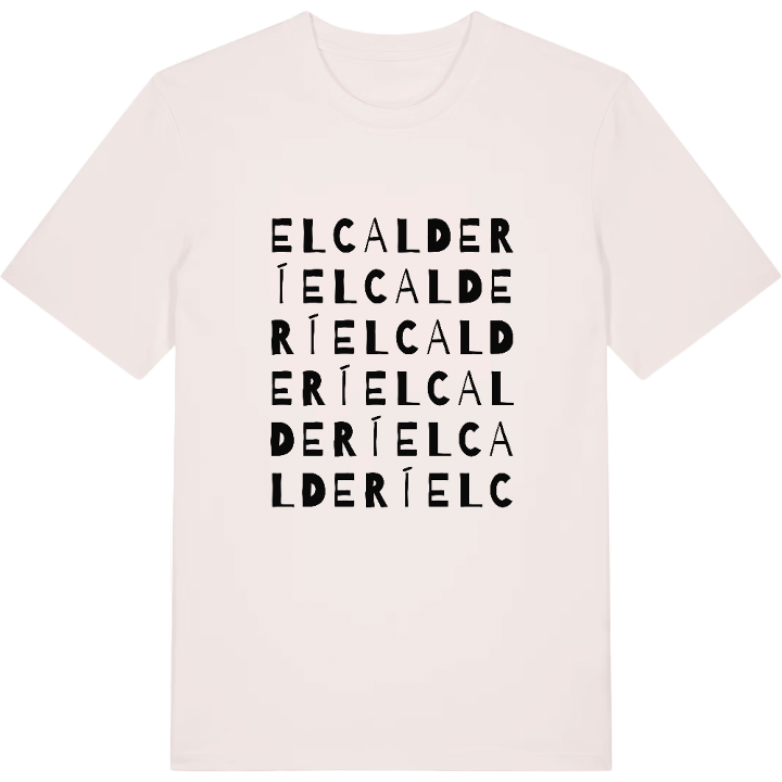 el Calderí wordplay t-shirt – t-shirt from PinShirt