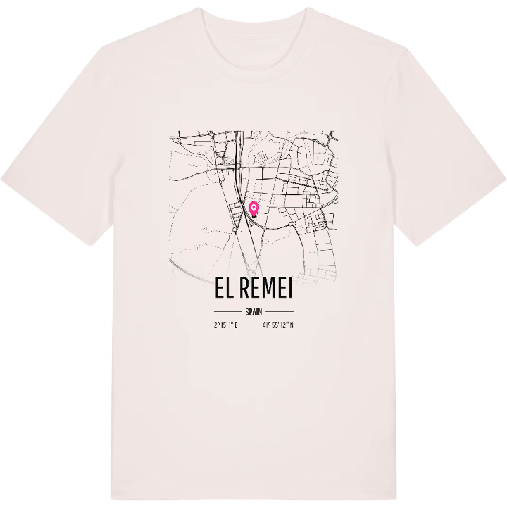 el Remei map t-shirt – t-shirt from PinShirt