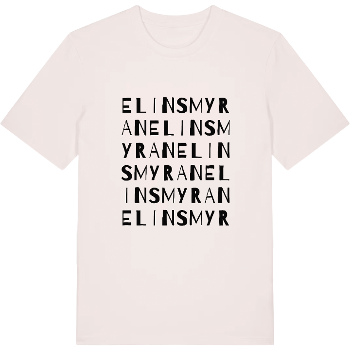 Elinsmyran wordplay t-shirt – t-shirt from PinShirt