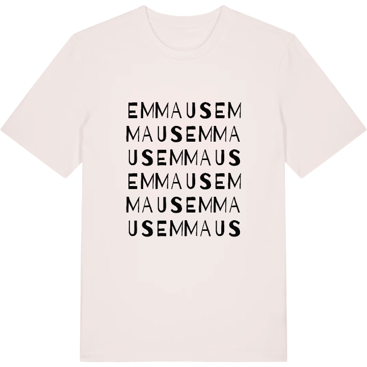 Emmaus wordplay t-shirt – t-shirt from PinShirt