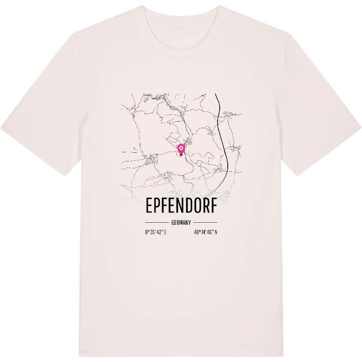 Epfendorf map t-shirt – t-shirt from PinShirt