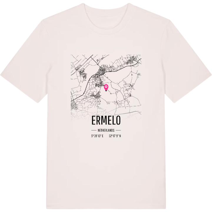 Ermelo map t-shirt – t-shirt from PinShirt