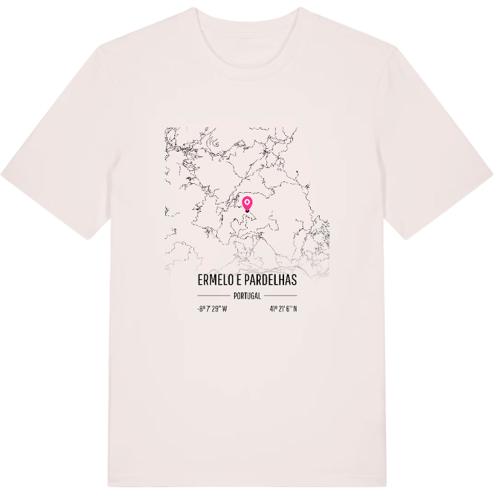 Ermelo e Pardelhas map t-shirt – t-shirt from PinShirt
