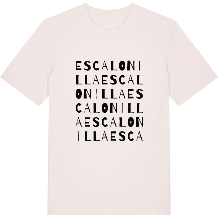 Escalonilla wordplay t-shirt – t-shirt from PinShirt