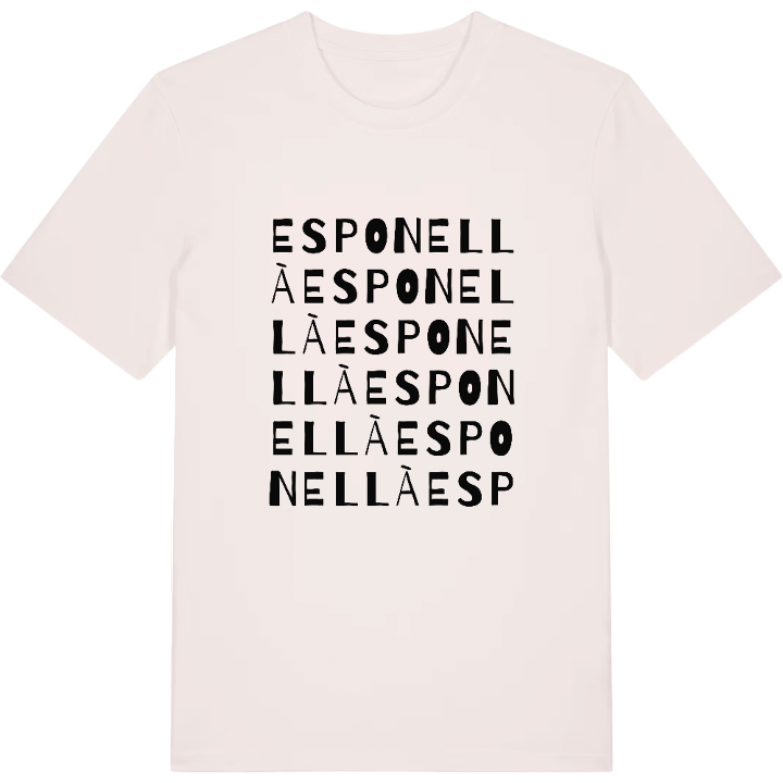 Esponellà wordplay t-shirt – t-shirt from PinShirt