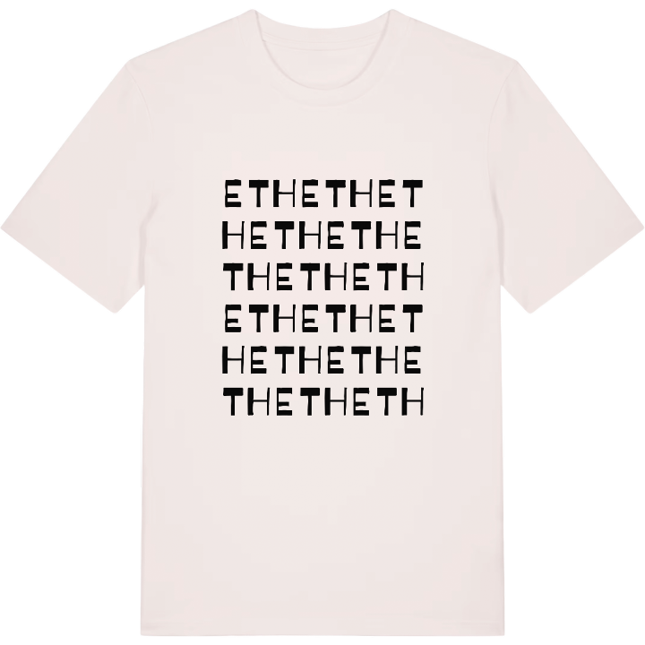 Eth wordplay t-shirt – t-shirt from PinShirt
