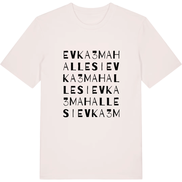 Evka 3 Mahallesi wordplay t-shirt – t-shirt from PinShirt