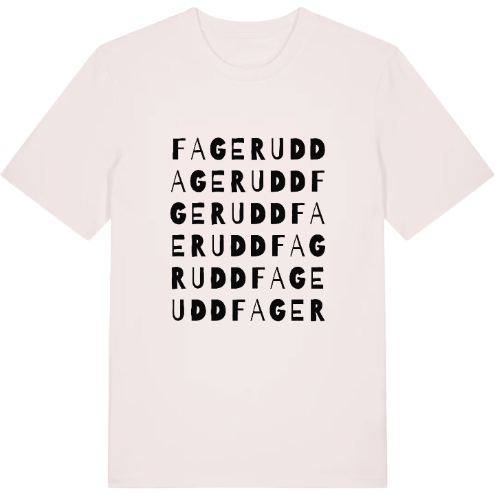 Fagerudd wordplay t-shirt – t-shirt from PinShirt