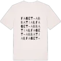 Faget-Abbatial wordplay t-shirt