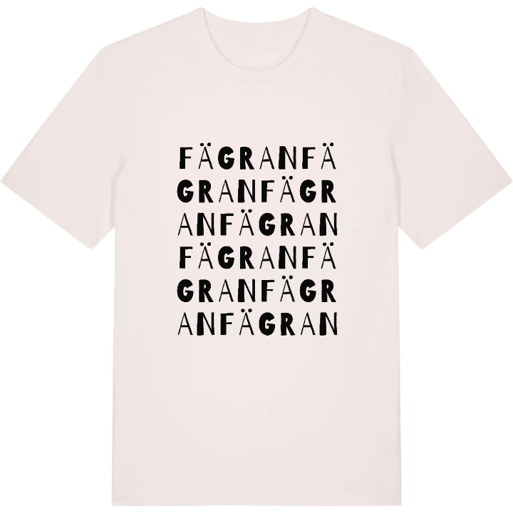 Fägran wordplay t-shirt – t-shirt from PinShirt