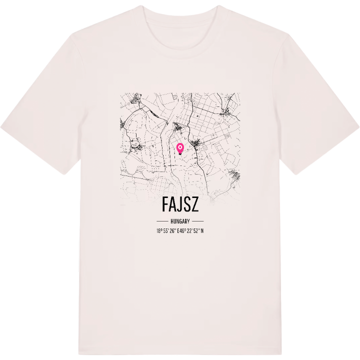 Fajsz map t-shirt – t-shirt from PinShirt