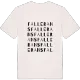 Fallerans wordplay t-shirt